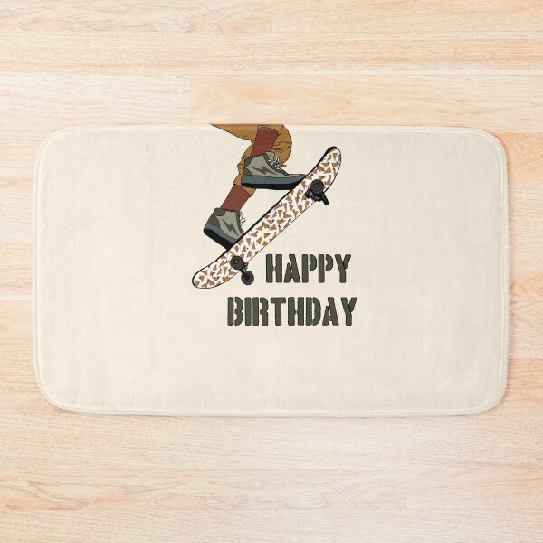 Item preview, Skateboard Retro Boys Happy Birthday Vertical Greeting Card  designed and sold by Katie  Regan.