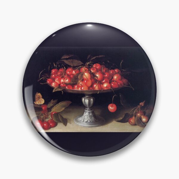 Item preview, Cherries in a Silver Compote by Fede Galizia designed and sold by Amanda1775.