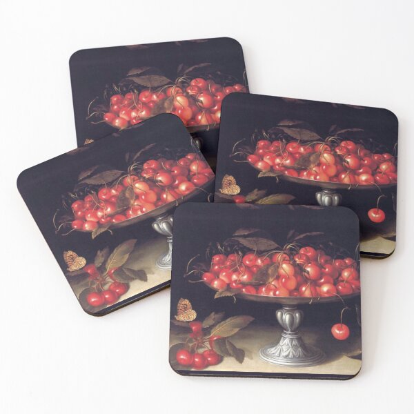 Item preview, Cherries in a Silver Compote by Fede Galizia designed and sold by Amanda1775.