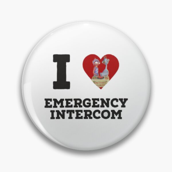 Item preview, emergency intercom                                designed and sold by happilidesigned.