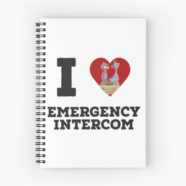 Item preview, emergency intercom                                designed and sold by happilidesigned.
