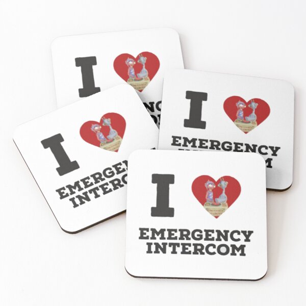Item preview, emergency intercom                                designed and sold by happilidesigned.