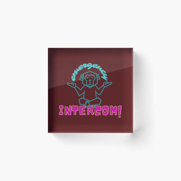 Item preview, emergency intercom                                  designed and sold by happilidesigned.