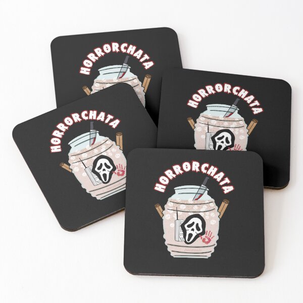Item preview,  Funny Horrorchata Latino Scary Ghost Horchata Horror Inspired Halloween Rice Drink Iced Coffee Spooky Season designed and sold by Francielandia.