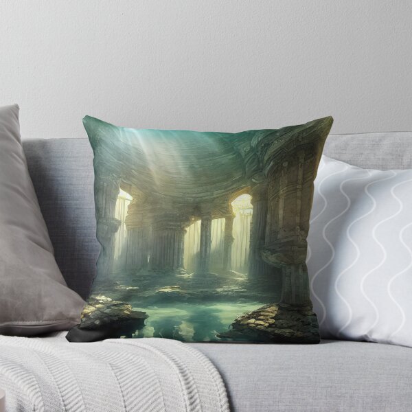 Artikelvorschau, Deserted Water Temple Concept Art entworfen und verkauft von RadicalWombat.