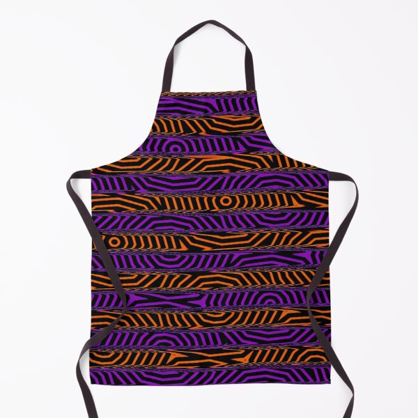 Item preview, Orange and Purple Spooky Stripes designed and sold by BigTexFunkadelic.