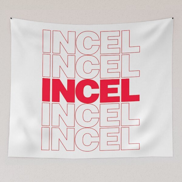 Item preview, Incel Thank You Bag Text designed and sold by I-Cant-We-Can.