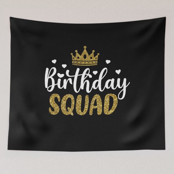 Item preview, Birthday Squad Party Matching Family Group Funny Bday Team designed and sold by Best Designer.