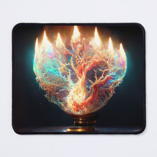 Item preview, Cosmic Candle designed and sold by AICustomArt ⭐⭐⭐⭐⭐.