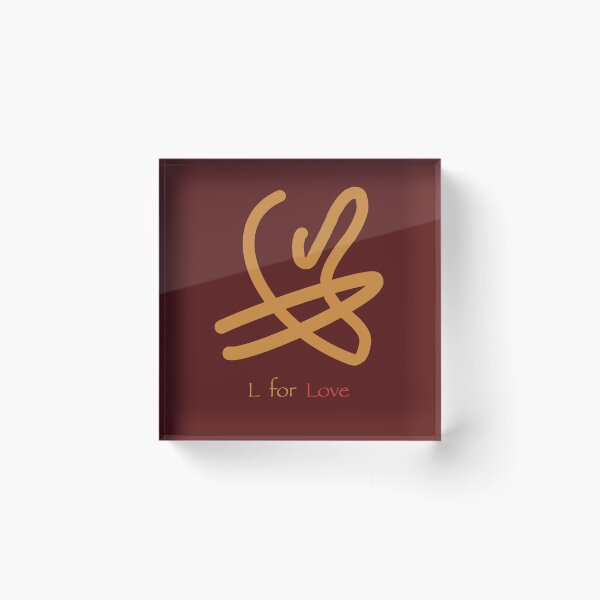 Item preview, L for Love designed and sold by Svetlana  Horvat.