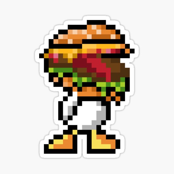Aperçu de l'œuvre Burger de jeu de canard créée et vendue par disambiguity.