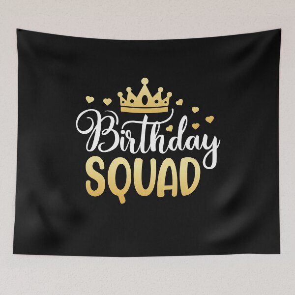 Item preview, Birthday Squad Party Matching Family Group Funny Bday Team designed and sold by Best Designer.