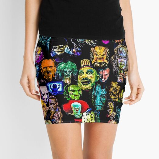 flowy mini skirt 90s
