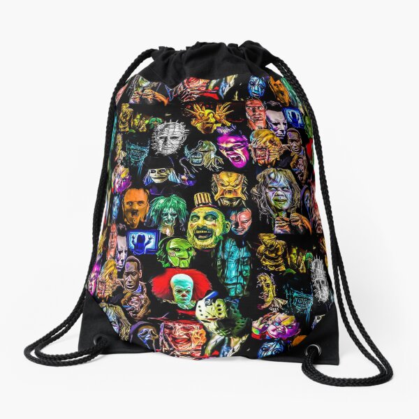 horror collection Drawstring Bag