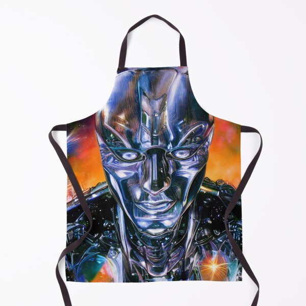 Item preview, chrome robot designed and sold by Girih.