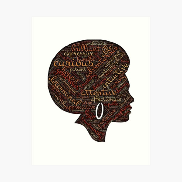 Item preview, curious-intuitive-attentive designed and sold by ChenryConcepts.