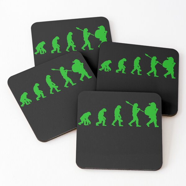 Item preview, Santa Evolution Green designed and sold by heringa.