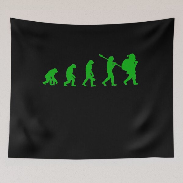Item preview, Santa Evolution Green designed and sold by heringa.