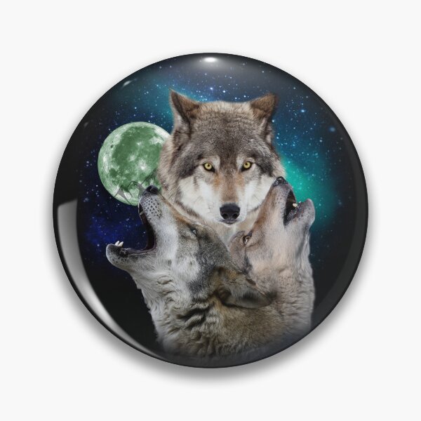 Item preview, Three Wolves Howling in Moonlight  designed and sold by david parry.