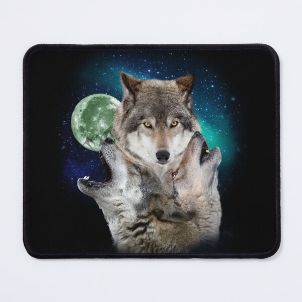 Item preview, Three Wolves Howling in Moonlight  designed and sold by david parry.