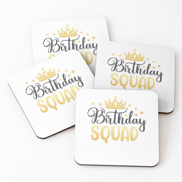 Item preview, Birthday Squad Party Matching Family Group Funny Bday Team designed and sold by Best Designer.