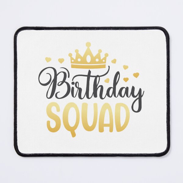 Item preview, Birthday Squad Party Matching Family Group Funny Bday Team designed and sold by Best Designer.
