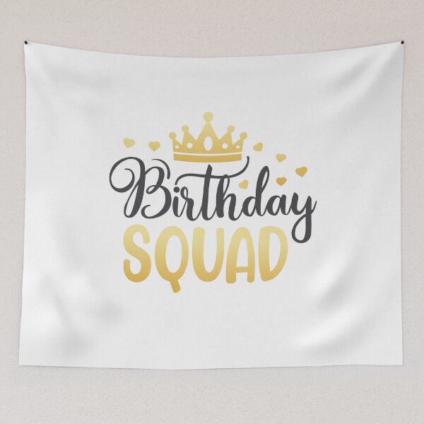 Item preview, Birthday Squad Party Matching Family Group Funny Bday Team designed and sold by Best Designer.