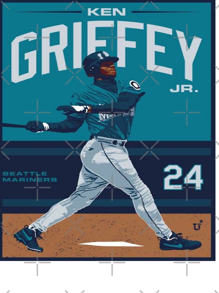 Junior's Silhouette Cap (Teal) - Ken Griffey Jr. Collection