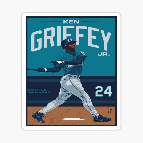 Ken Griffey Jr Sticker for Sale by annagyde