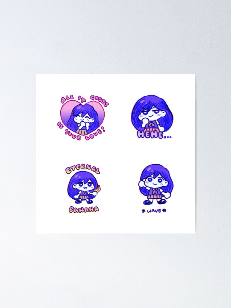 Omori creatures Packs Pin for Sale by Imydos