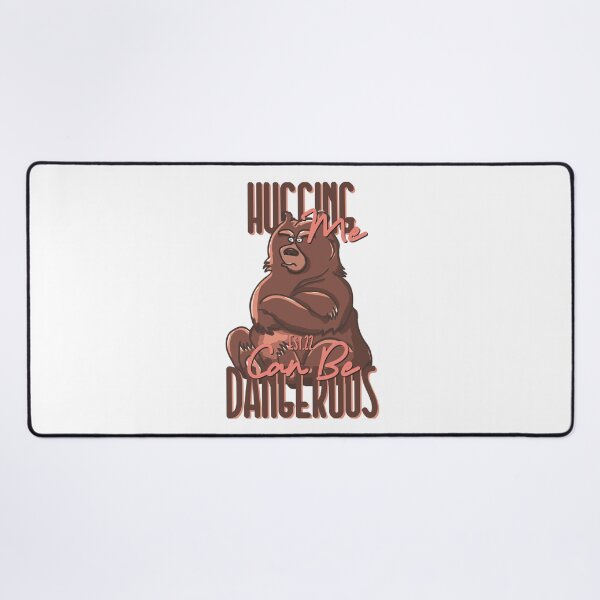 Item preview, HUGGING ME CAN BE DANGEROUS designed and sold by GAADesignz.