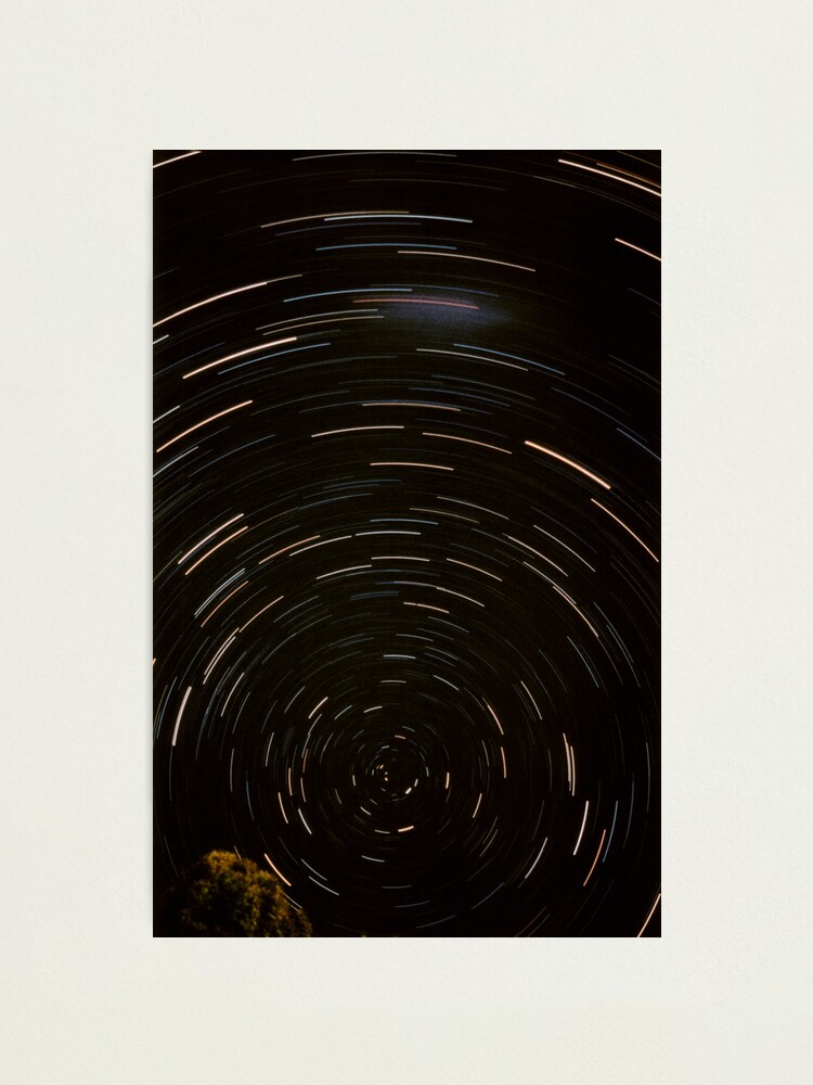 Alternate view of Stars Around South Celestial Pole Photographic Print
