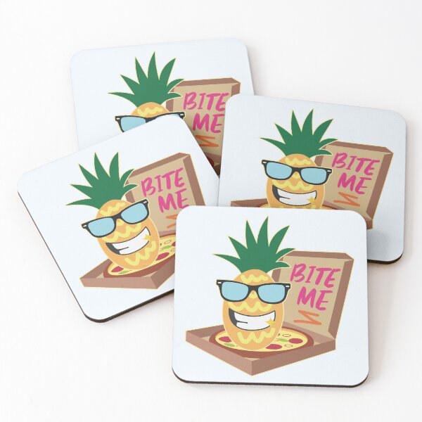 Item preview, (No) Pinapple on Pizza, Bite Me!  designed and sold by Numero14.