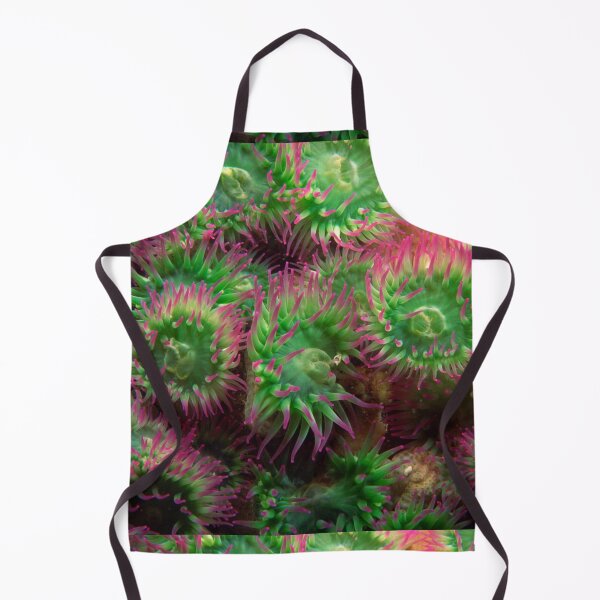 Item preview, Green and Magenta Colorful Sea Anemone designed and sold by silviaol.
