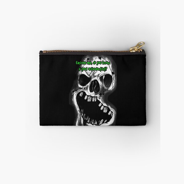 Item preview, Halloween Zombie Looking for Orthodontist to Straighten Teeth designed and sold by HalloweenThings.