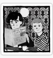 Breakfast in 221B Sticker