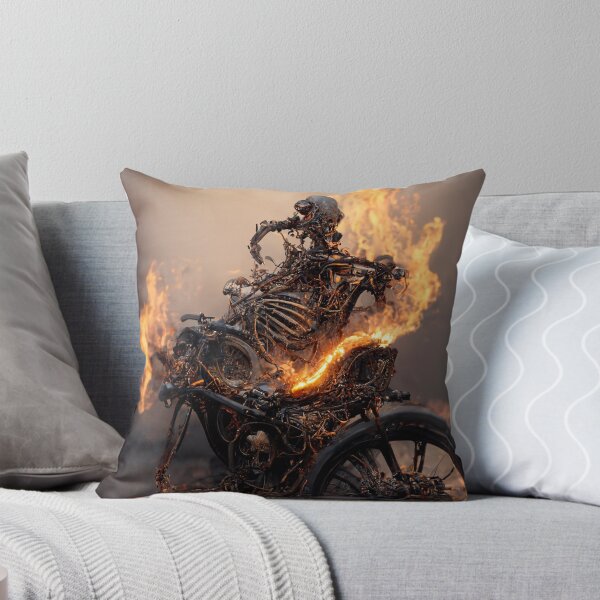 Item preview, The Skeletal Biker from Hell designed and sold by dibsmft.