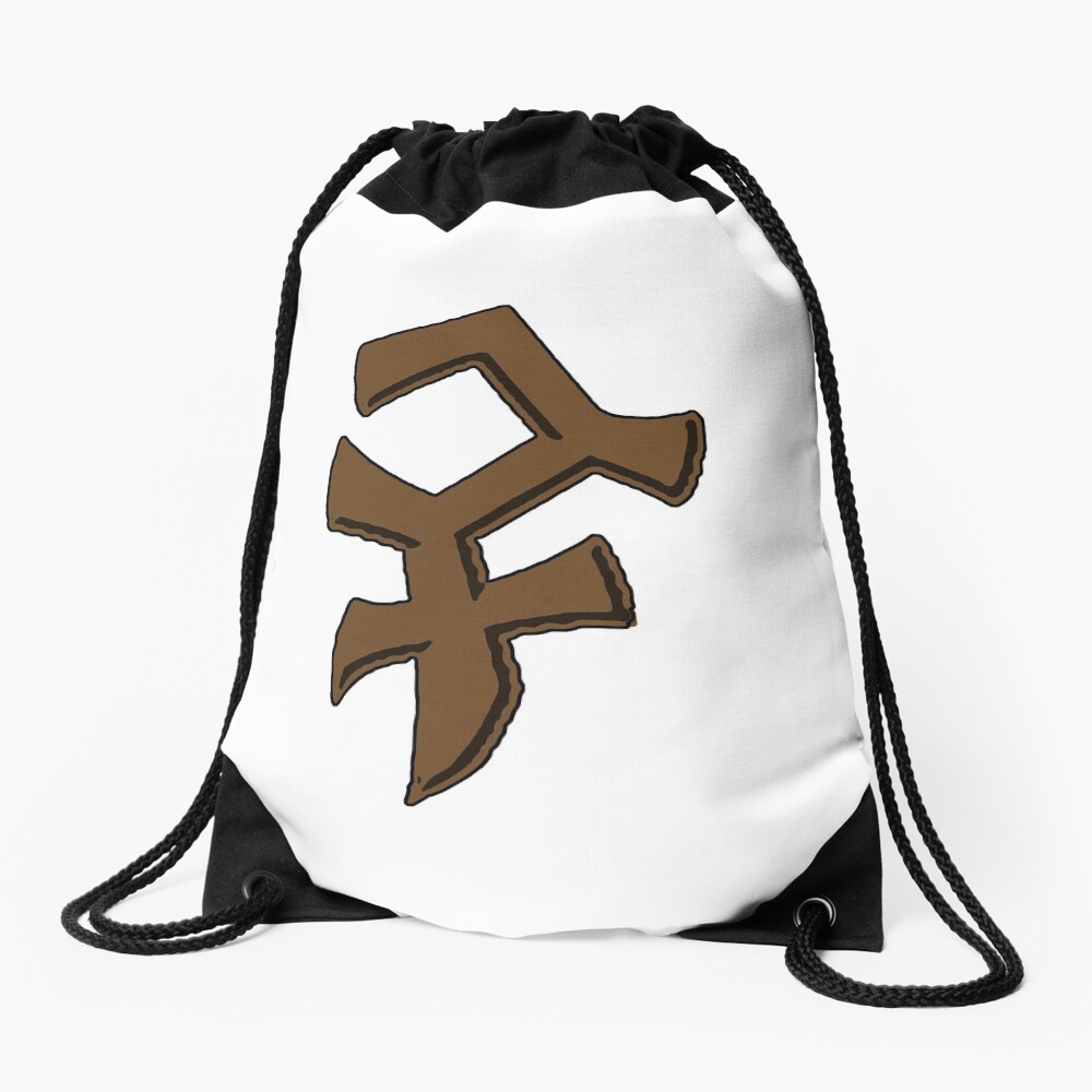 Bandos Symbol - Color, no words Drawstring Bag