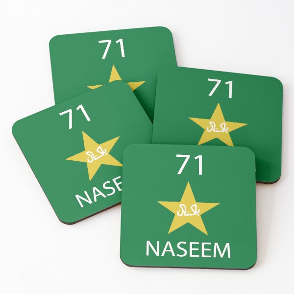 Item preview, Pakistan cricket player Naseem Shah designed and sold by MarkhorCapra.