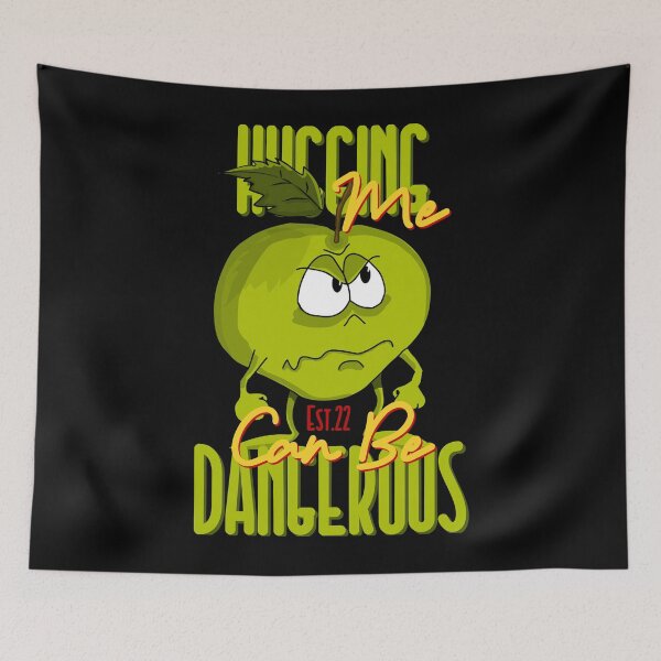 Item preview, HUGGING ME CAN BE DANGEROUS designed and sold by GAADesignz.