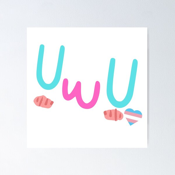 Item preview, Cute Trans UwU designed and sold by CorneliusTul.