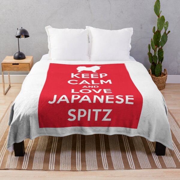 Item preview, keep calm and love japanese spitz designed and sold by unclenut.