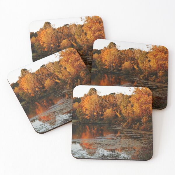 Item preview, Fall Trees Lake Landscape designed and sold by Nalinne Jones.