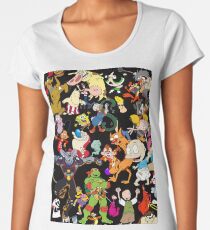 Retro Cartoons rugrats 80s 90s tv show cartoon rockos life Women's Premium T-Shirt