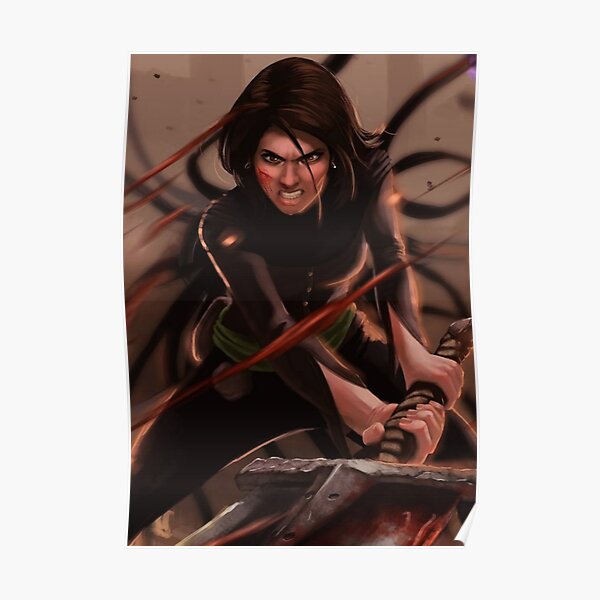 Mistborn Novel Series By Brandon Sanderson Graphical Character Art Poster For Sale By 