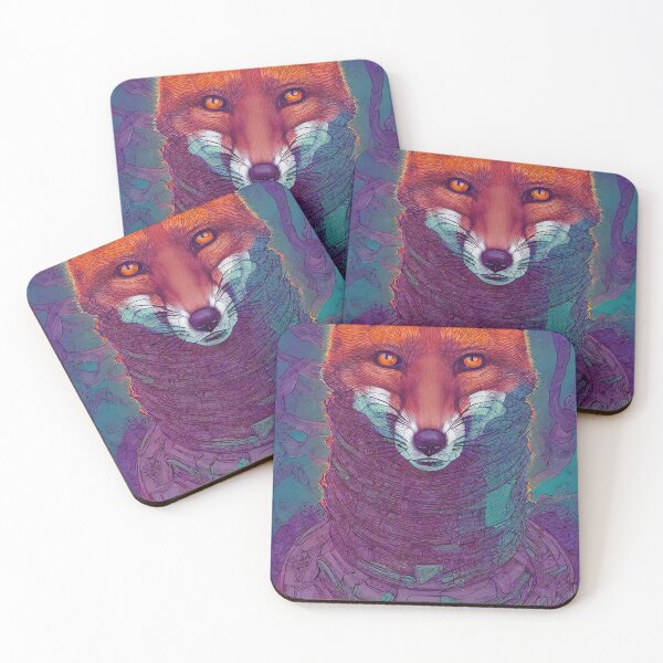 Item preview, Cosmos Fox dancing with galaxies designed and sold by Grewtrel.
