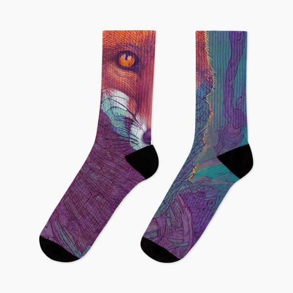 Item preview, Cosmos Fox dancing with galaxies designed and sold by Grewtrel.
