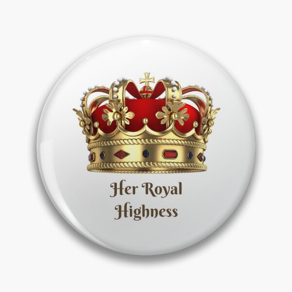 Item preview, Her Royal Highness Red Golden Crown  designed and sold by silviaol.