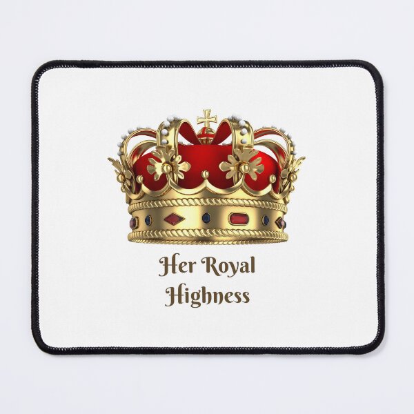 Item preview, Her Royal Highness Red Golden Crown designed and sold by silviaol.