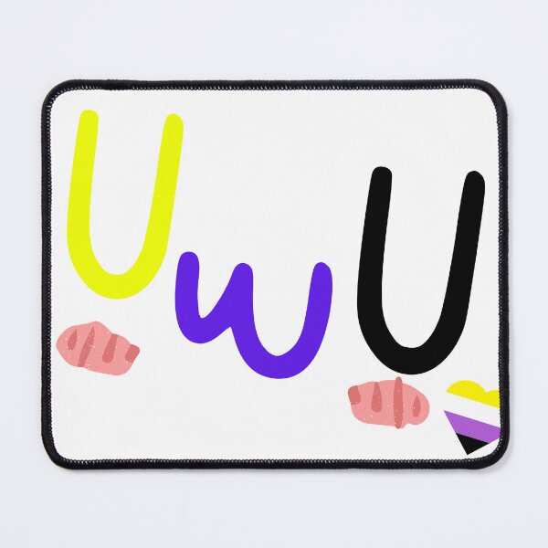 Item preview, Cute Nonbinary UwU designed and sold by CorneliusTul.